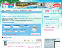 Tablet Screenshot of camping-bon.com